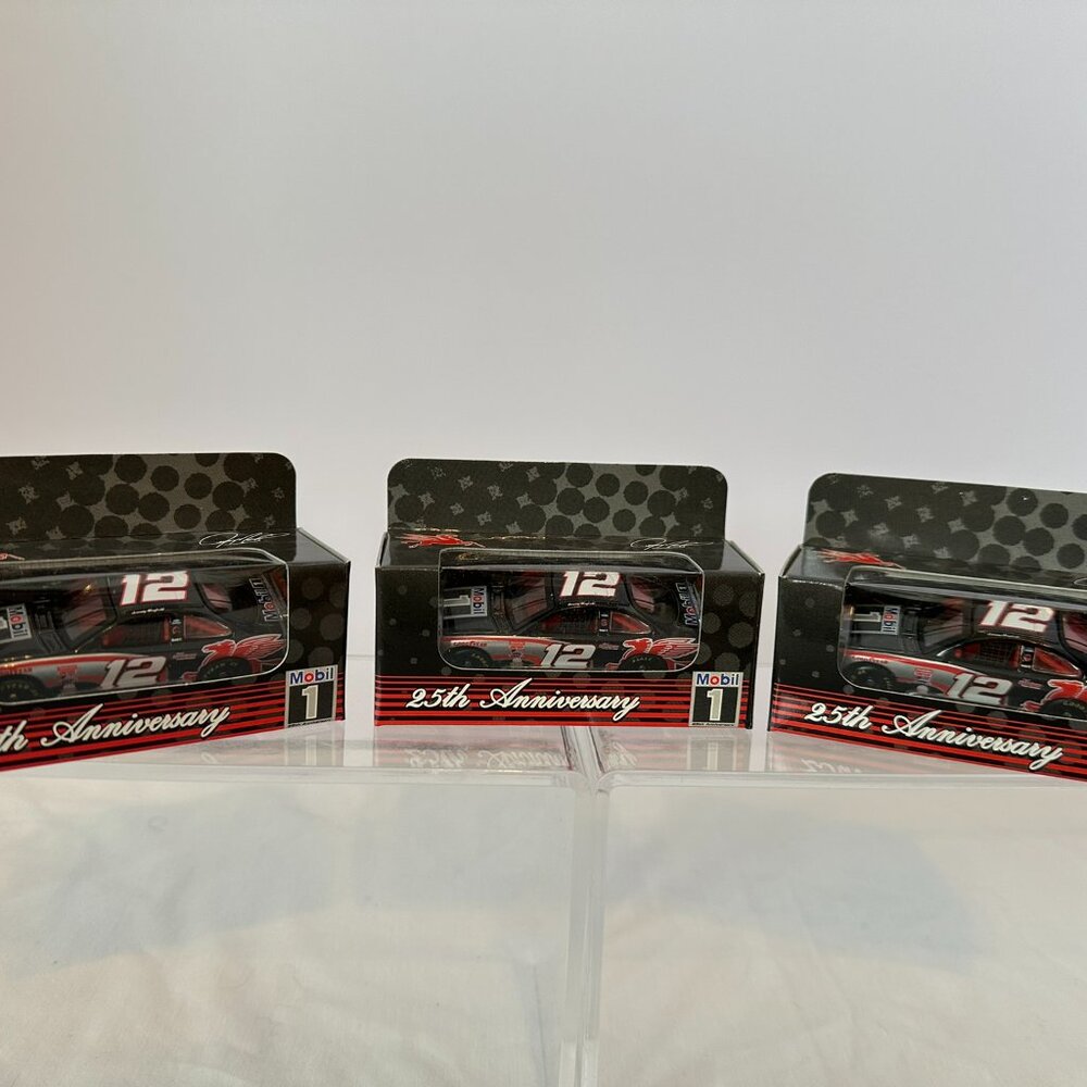 New NASCAR Mobil 1  25th Anniversary #12 Jeremy Mayfield 1/64 Scale Die Cast - 3